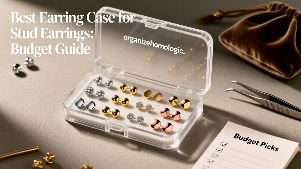 Best Earring Case for Stud Earrings: Budget Guide