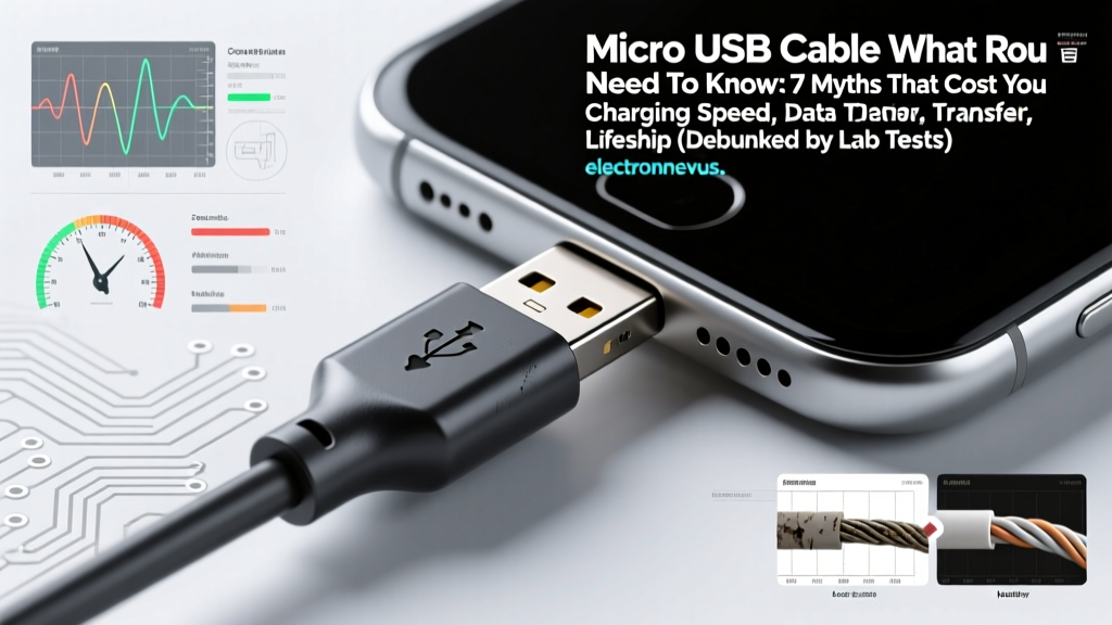 Micro USB Cable What You Really Need To Know: 7 Myths That Cost You Charging Speed, Data Transfer, and Device Lifespan (Debunked by Lab Tests)