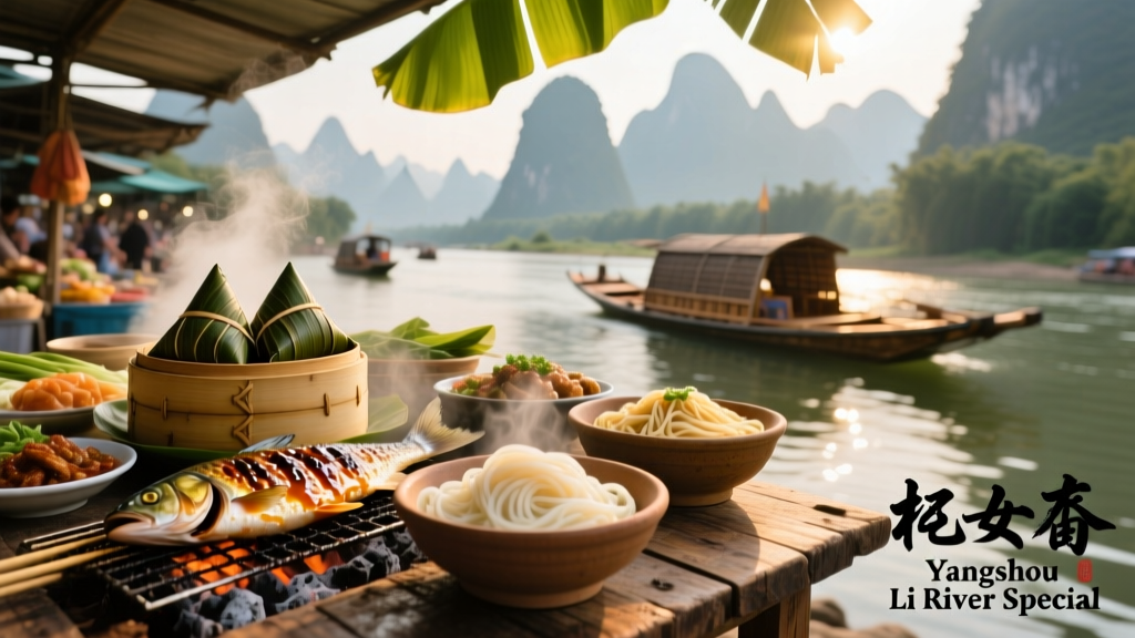 Guilin to Yangshuo Li River Cruise: A Culinary & Cultural Voyage Through Karst Splendor