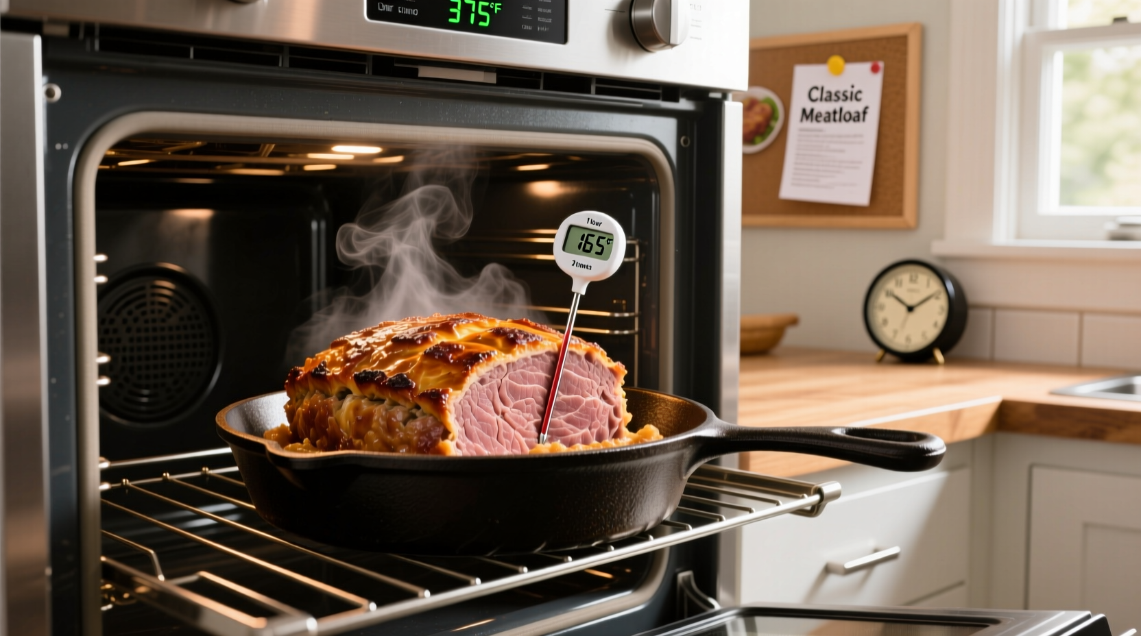 how long do you cook a 2 pound meatloaf