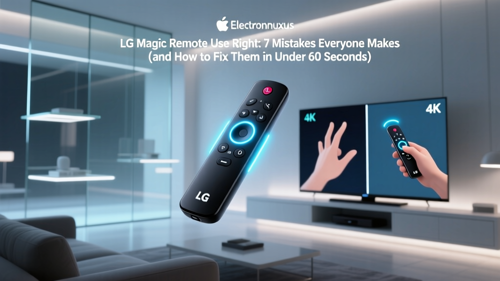 LG Magic Remote Use Right: 7 Mistakes Everyone Makes (and How to Fix Them in Under 60 Seconds)