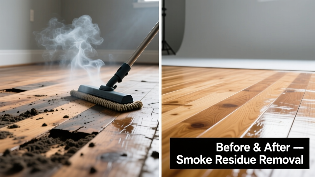 How to Remove Smoke Residue from Hardwood Floors