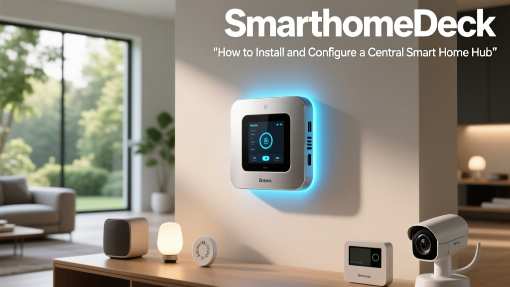 How to Install and Configure a Central Smart Home Hub