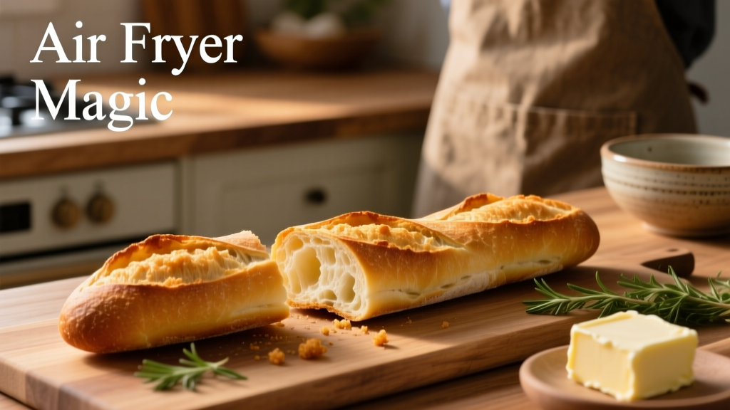 How to Air Fry a Baguette: Crispy, Golden & Oil-Free