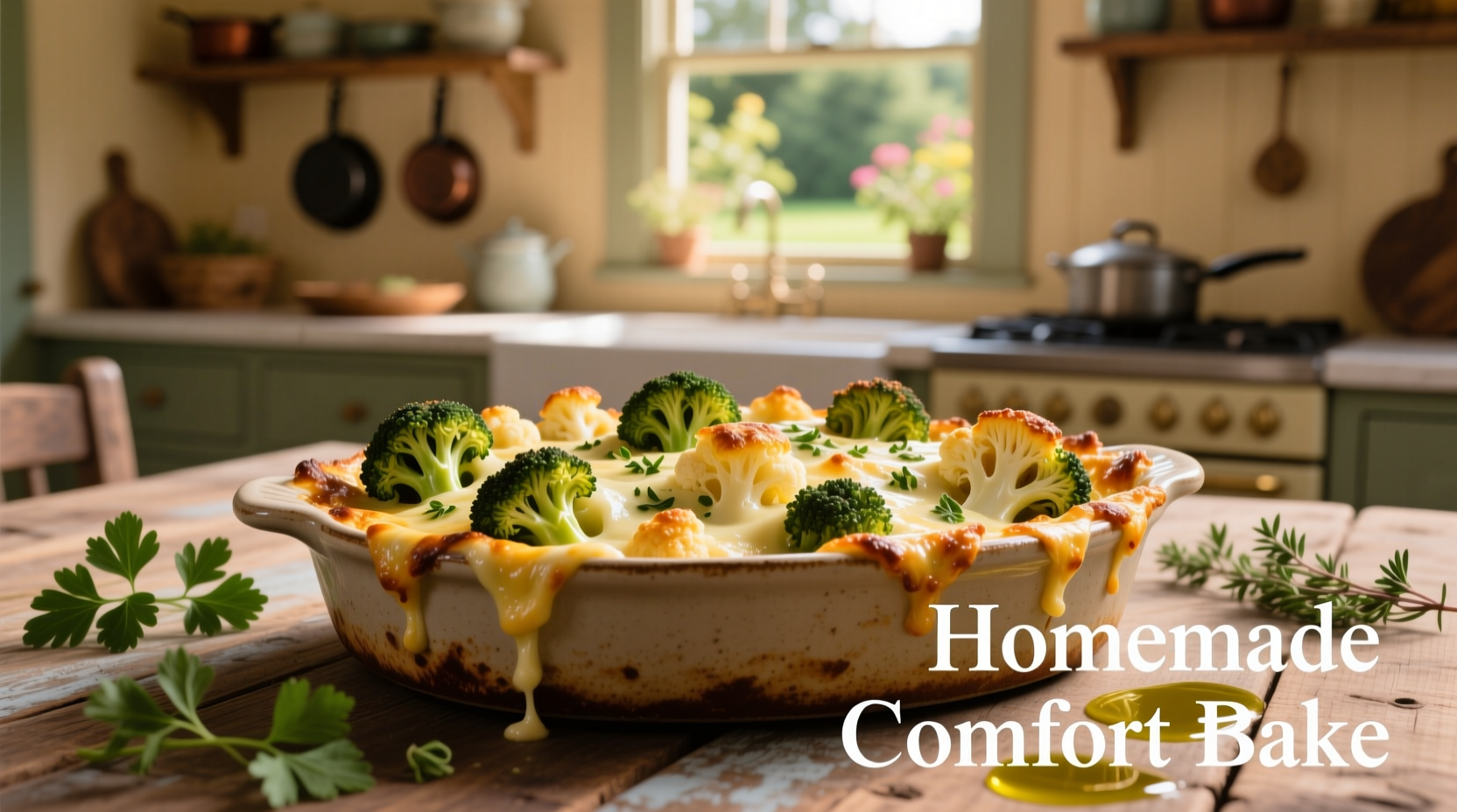 Perfect Broccoli and Cauliflower Bake Recipe in 45 Minutes