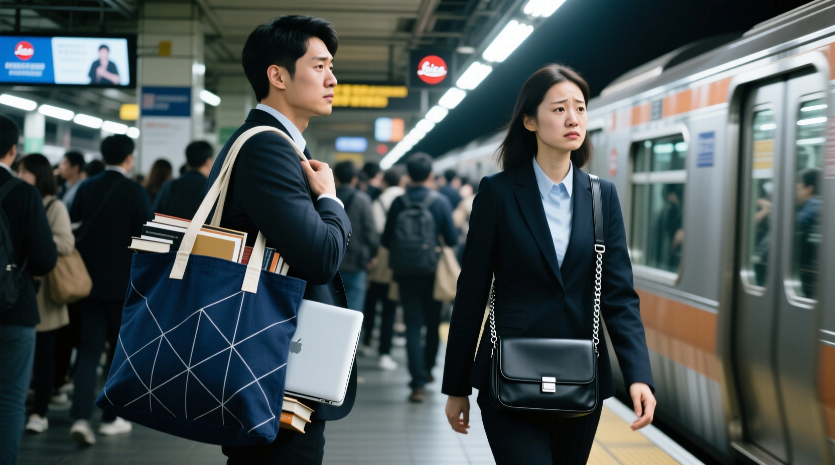 oversized tote bag vs crossbody which is better for commuting in crowded cities