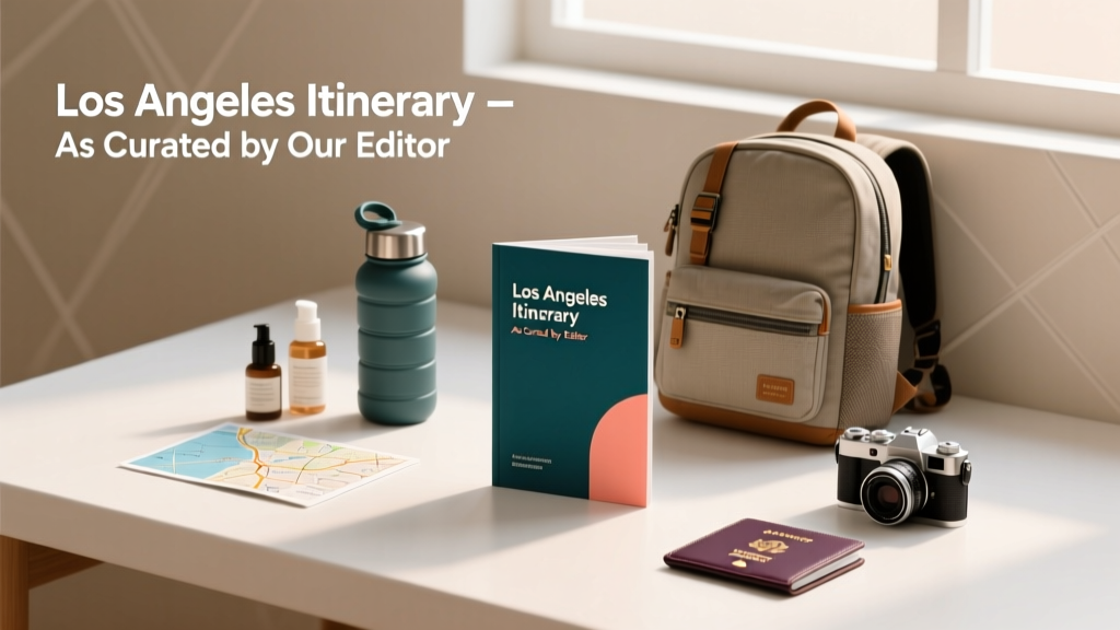 Los Angeles Itinerary According to Our Editor: A Realistic, Gear-Optimized 5-Day Plan