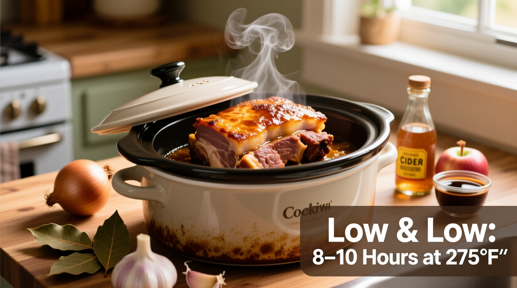 how to cook pork butt in crock pot