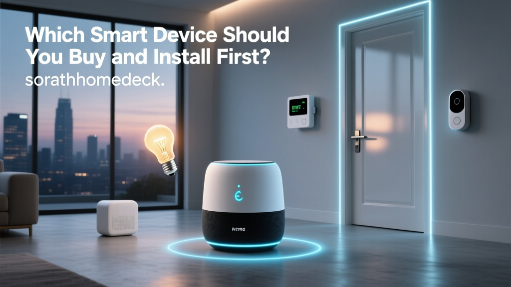 Which Smart Device Should You Buy and Install First?