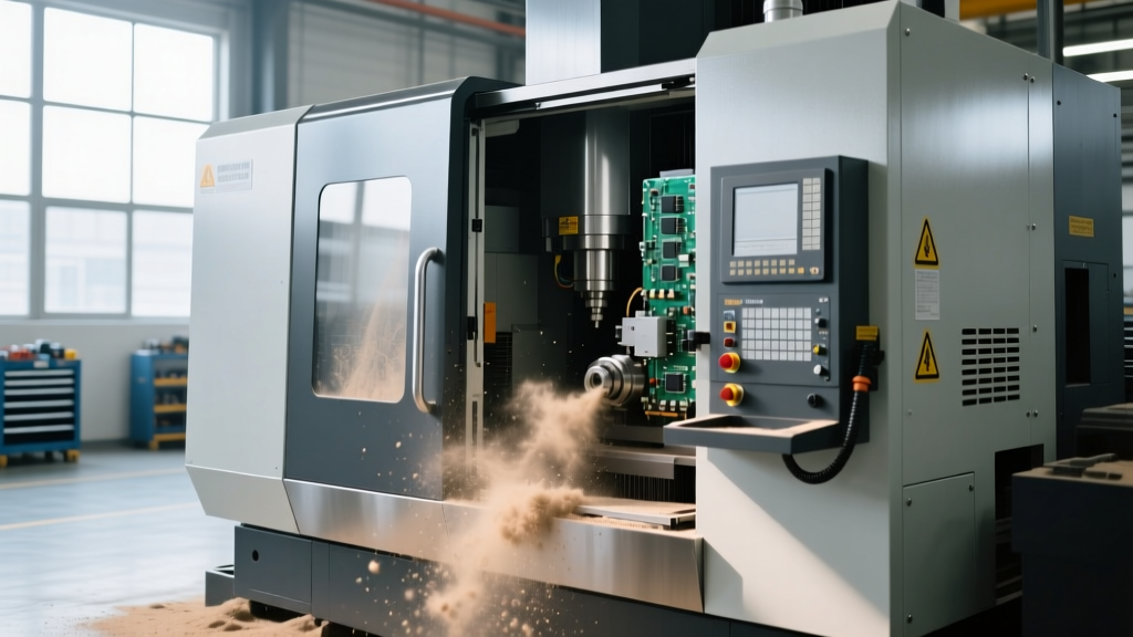 Troubleshooting CNC Machine Cabinet Dust Ingress in Composite Cutting
