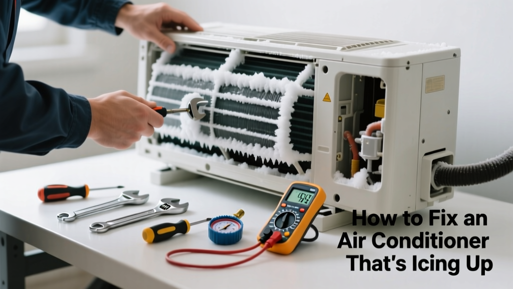 How to Fix an Air Conditioner That’s Icing Up