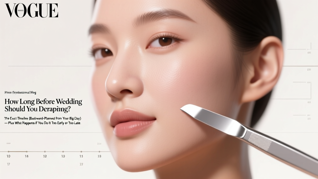 How Long Before Wedding Should You Dermaplane