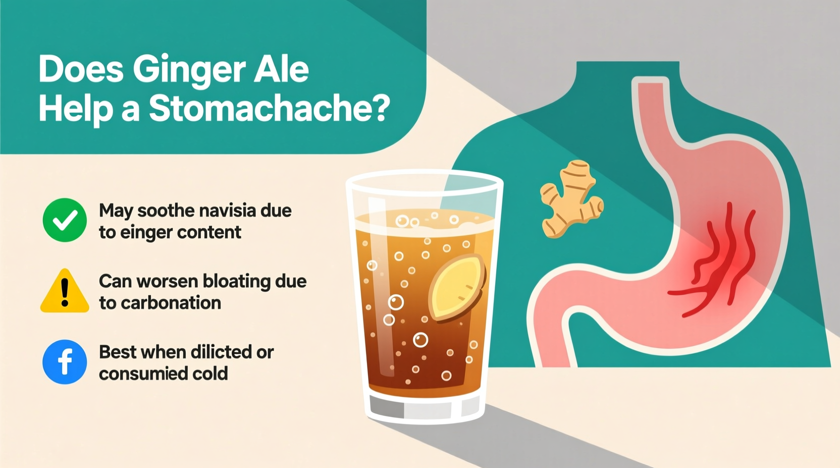 Ginger Ale bei Magenbeschwerden: Wirkung & Grenzen