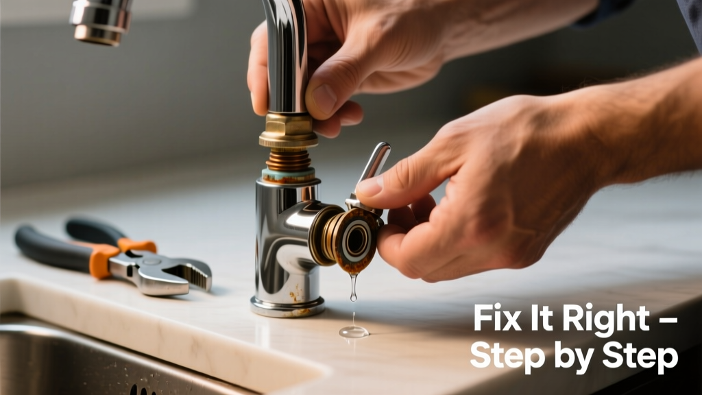 Fixing a Leaking Faucet That’s Not Working Properly