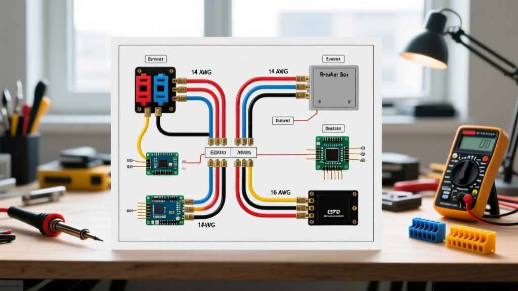 Wiring Diagram for a Dual Car Stereo: Panel & Breaker Guide