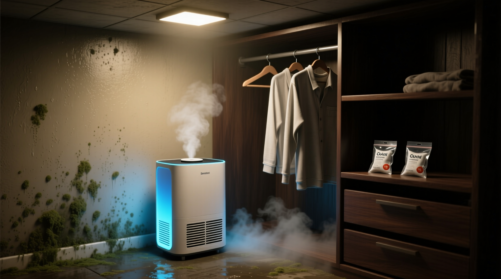 closet dehumidifier worth it in basement apartment