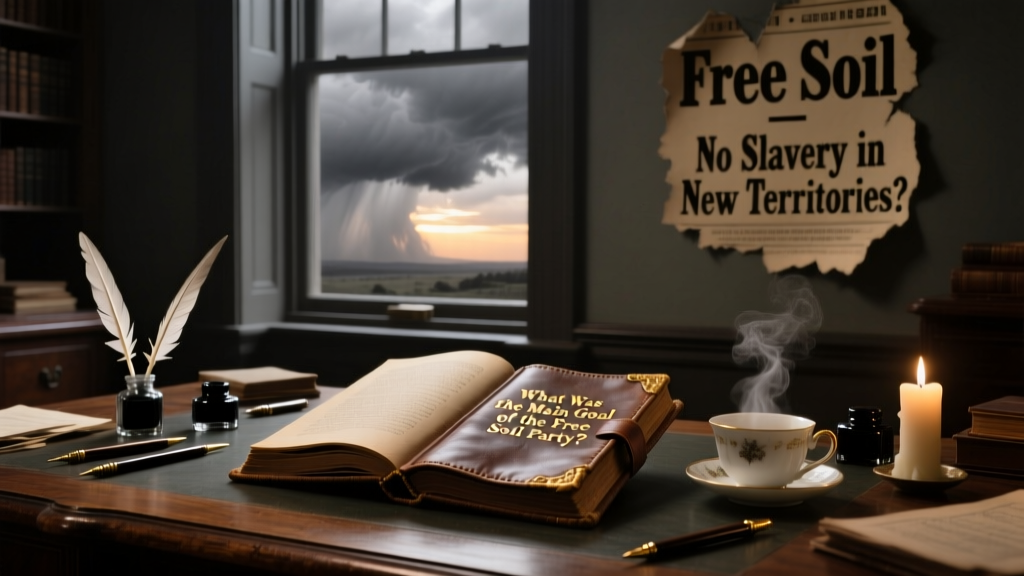 Free Soil Party Main Goal: Stop Slavery Expansion