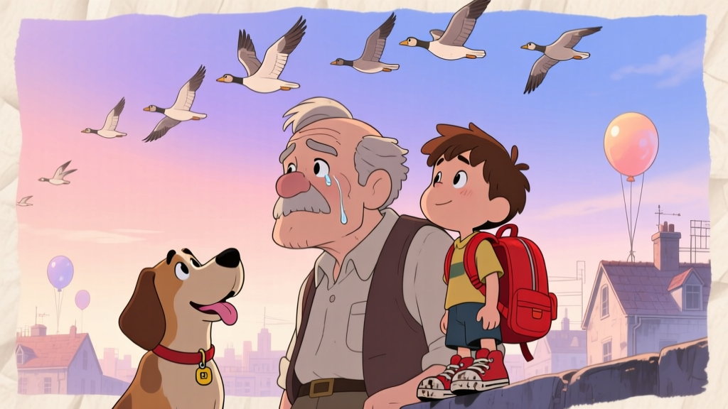 Characters in Up: A Deeper Look at the People, Dogs, and Bird Who Taught Us How to Let Go