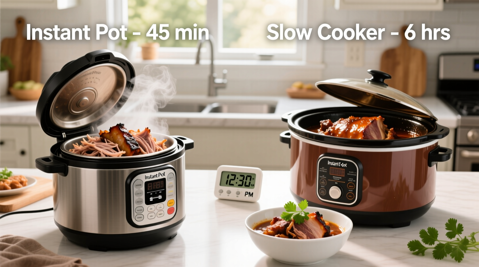 instant pot vs slow cooker which makes better pulled pork on weekdays