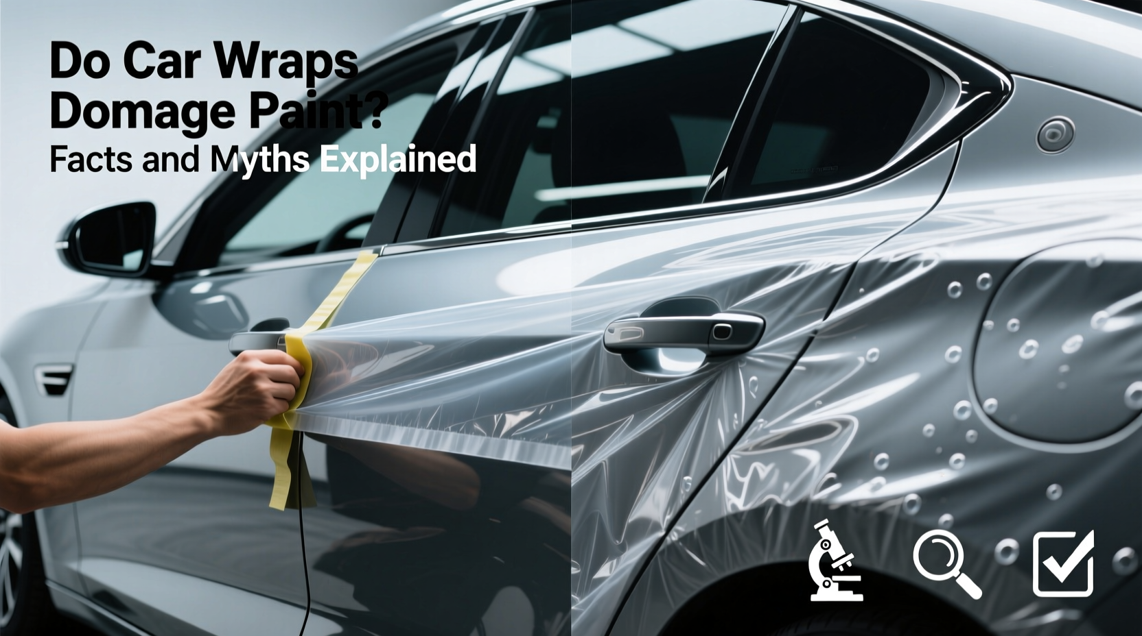 do wraps damage car paint