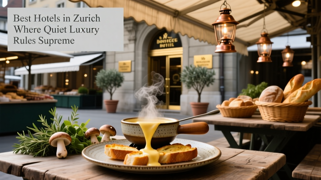 Best Hotels in Zurich Where Quiet Luxury Rules Supreme