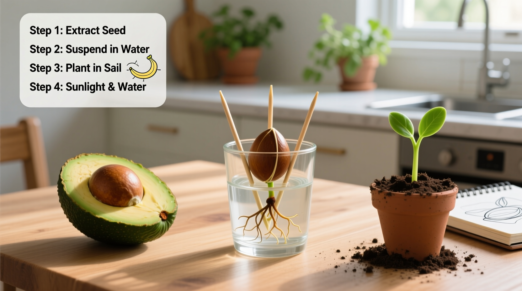 How to Grow Avocado Tree from Seed: Complete Guide