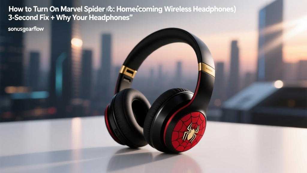 Marvel Spider-Man Headphones Not Turning On? Fix It