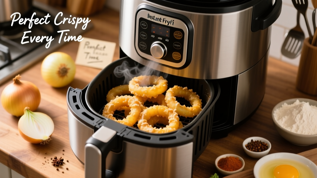 Perfect Onion Rings in Your Instant Pot Air Fryer