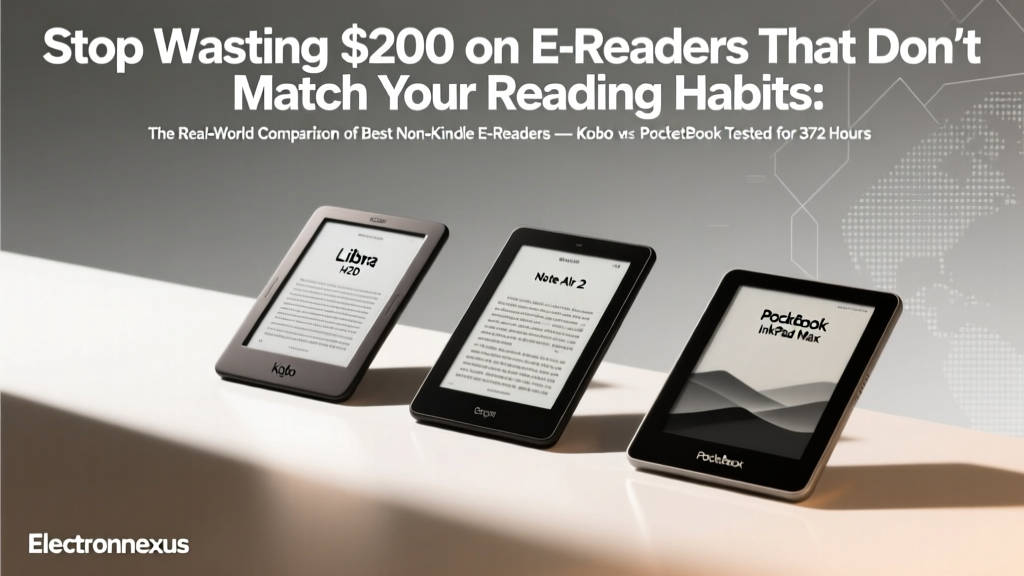 Stop Wasting $200 on E-Readers That Don’t Match Your Reading Habits: The Real-World Comparison of Best Non Kindle E Readers — Kobo vs Boox vs PocketBook Tested for 372 Hours
