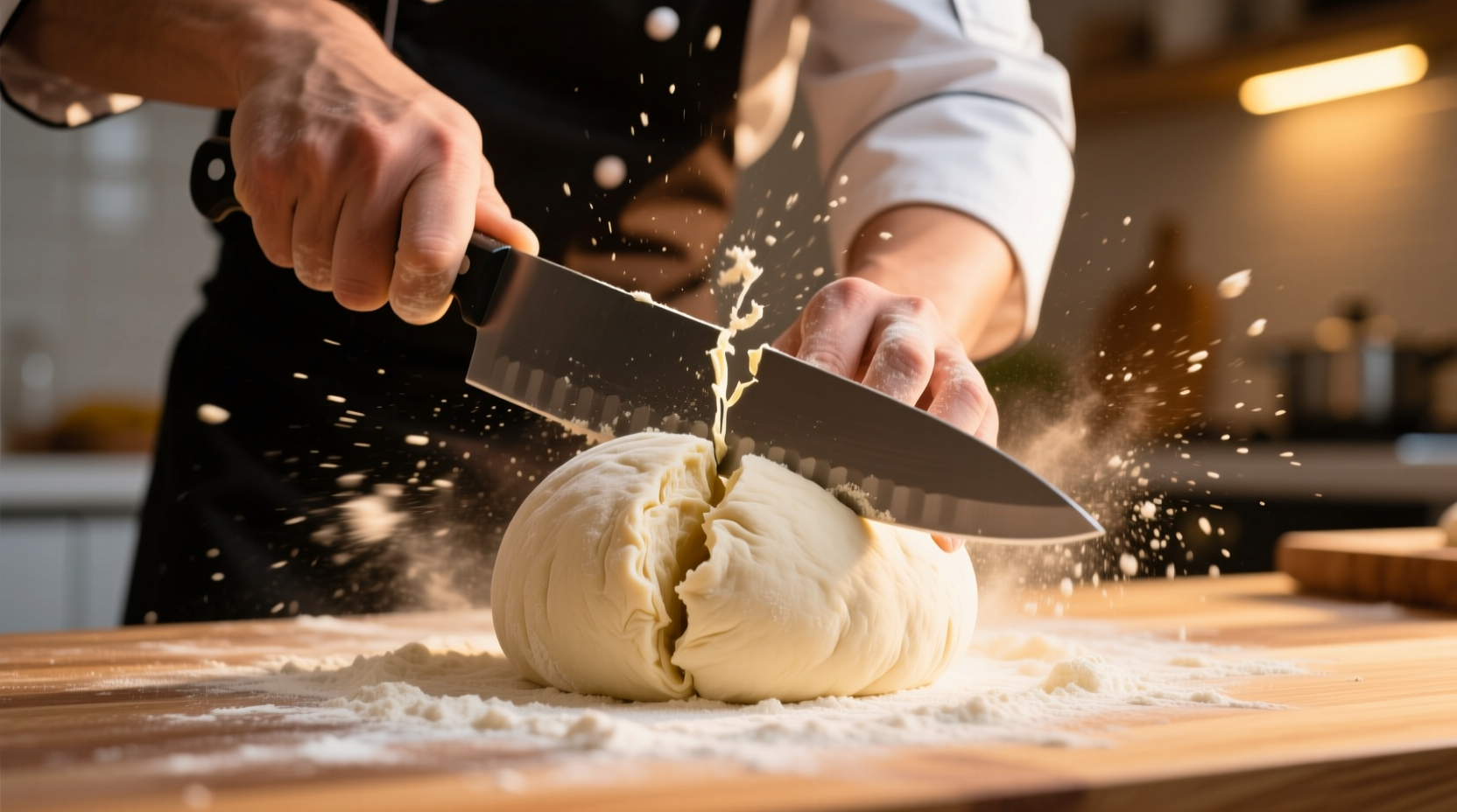 dough cutting hack tiktok