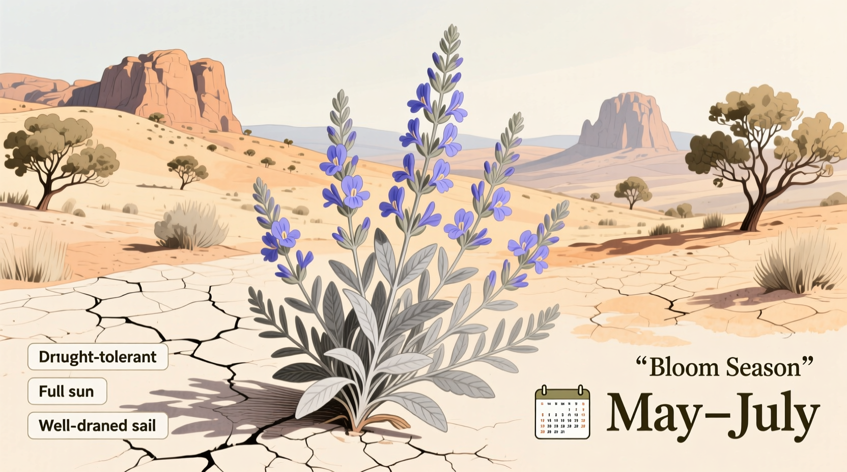 Texas Sage Blooming Guide | TheHomeSprouts