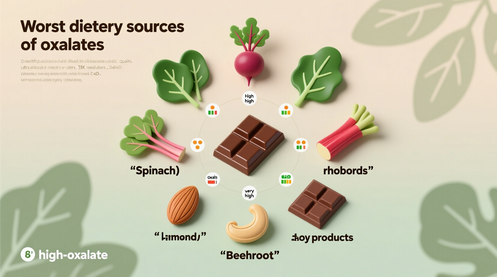 Worst High-Oxalate Foods: Complete Dietary Guide