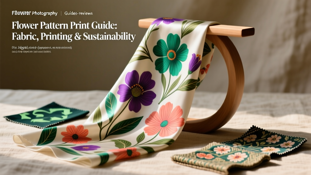 Flower Pattern Print Guide: Fabric, Printing & Sustainability