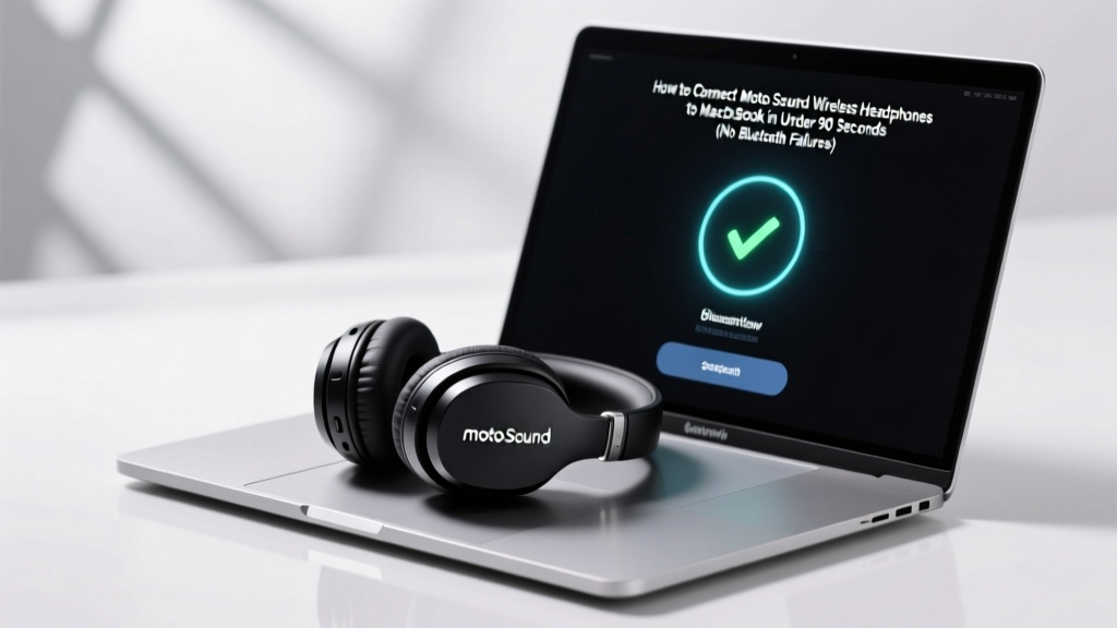 Moto Sound Headphones to MacBook: Fix Bluetooth Issues