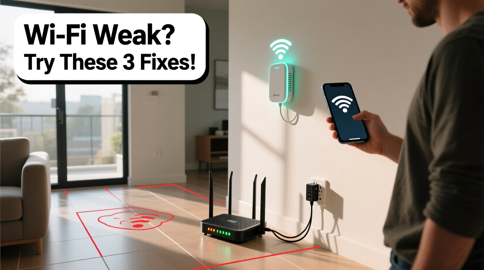 why is my wifi signal weak in certain rooms easy solutions to boost coverage