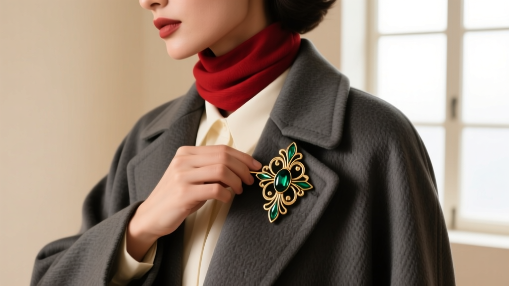 How to Wear Vintage Brooches Like a Pro