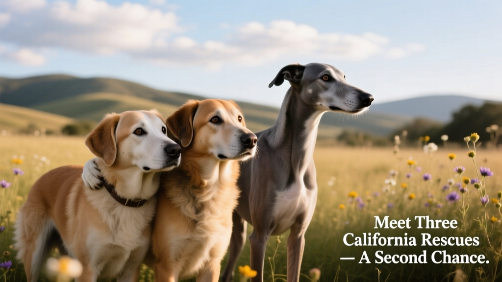 Meet Three California Rescues Giving Senior Dogs a Second Chance