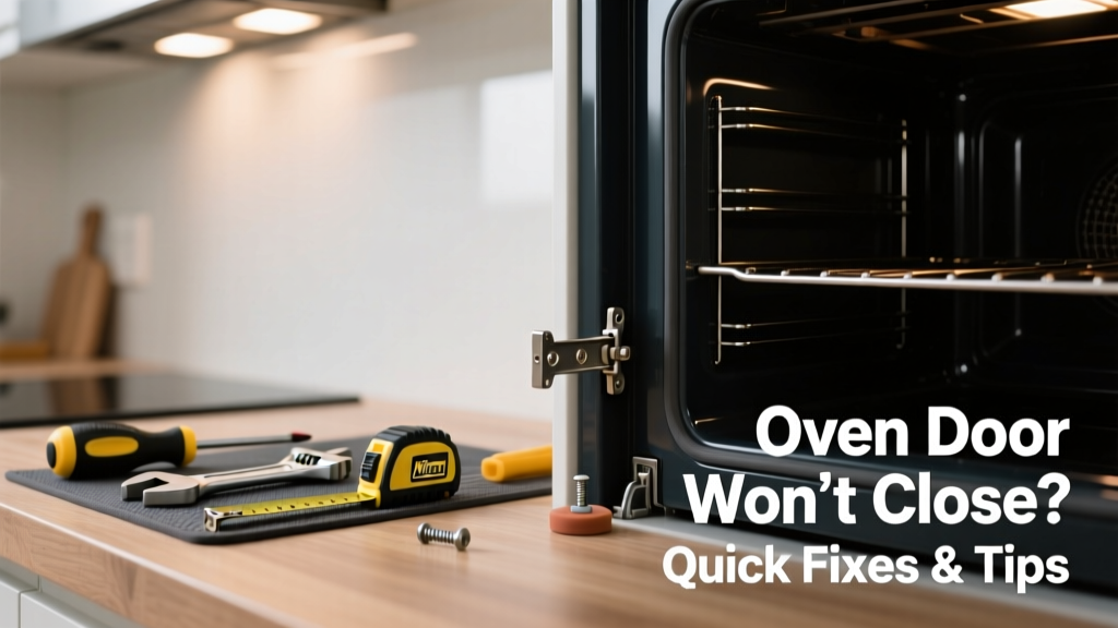 Oven Door Won’t Close in Kitchen: Quick Fixes & Tips