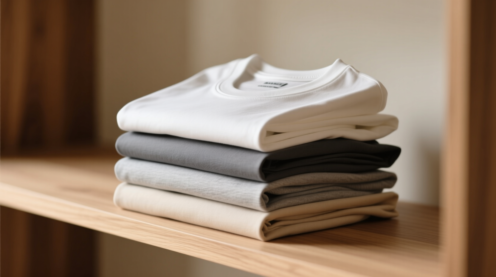 closet organization tips folded vs hanging tee shirts