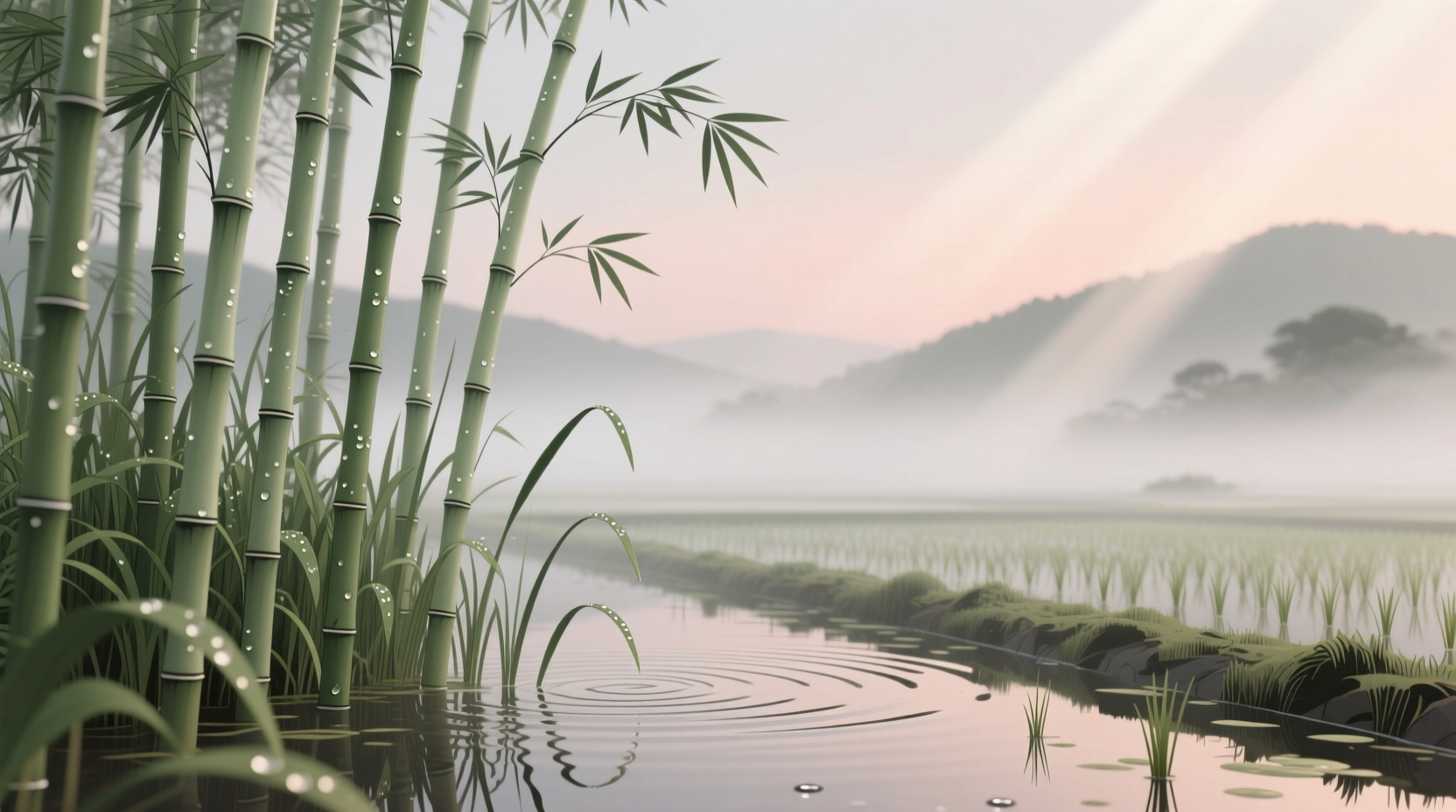 water bamboo plants