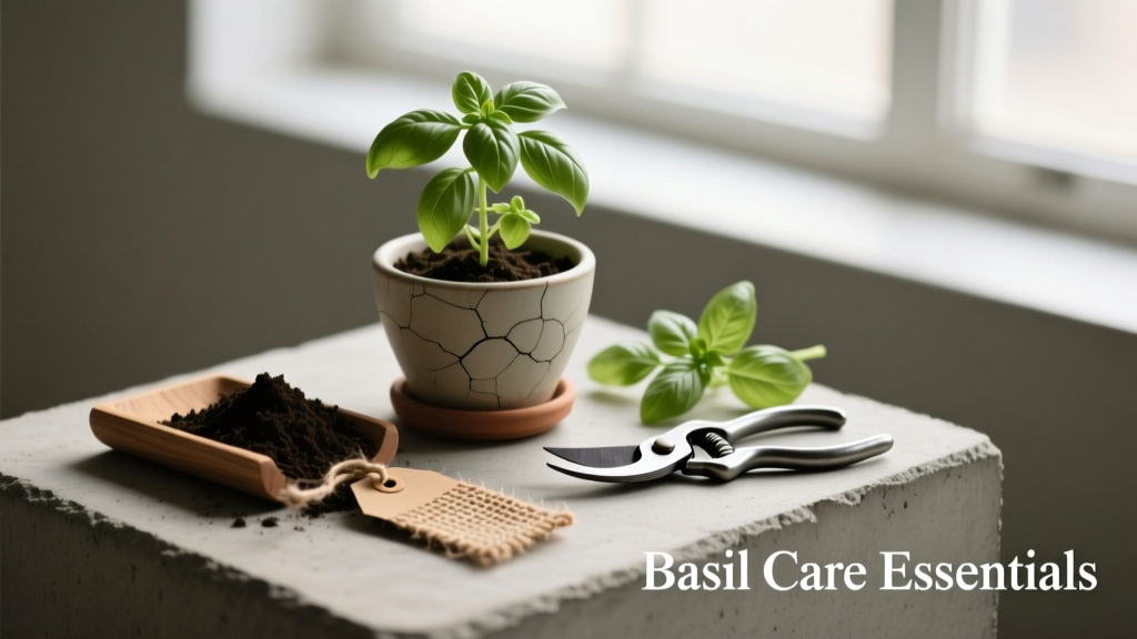 Basil Plantcare Essentials: Science-Backed Practices for Thriving Aromatic Harvests