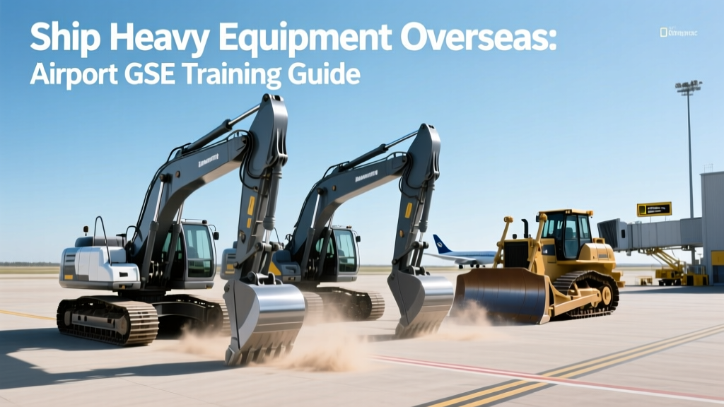 Ship Heavy Equipment Overseas: Airport GSE Training Guide