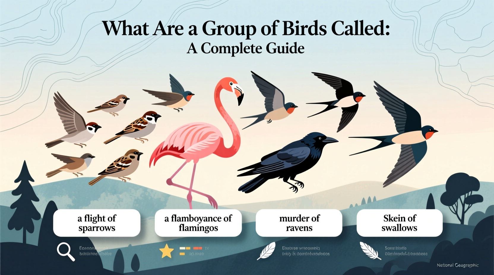 what are a group of birds called