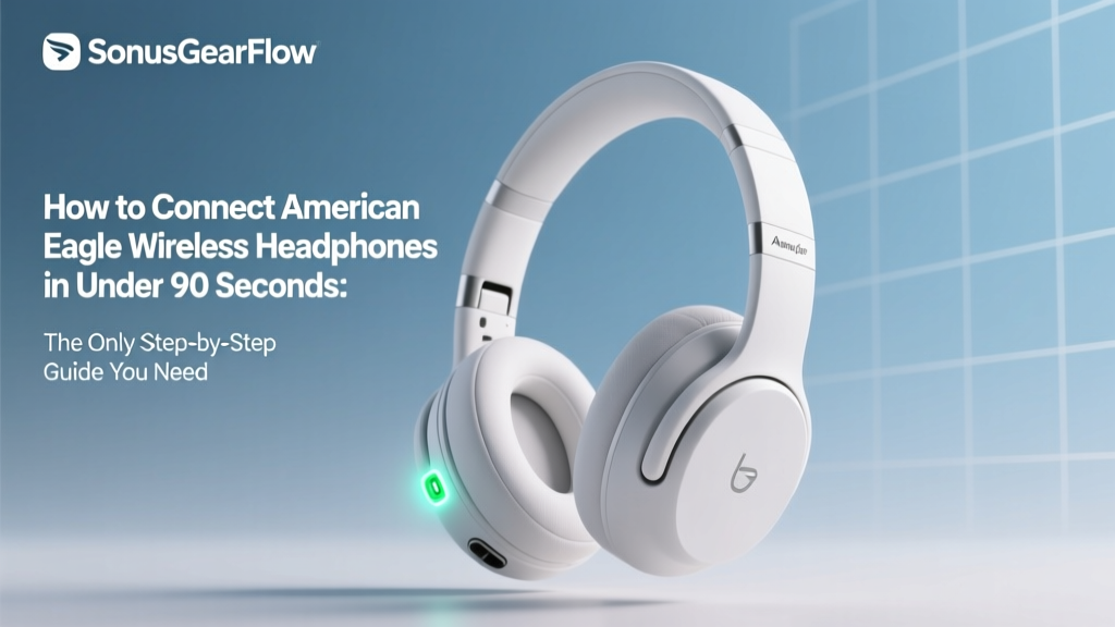 American Eagle Wireless Headphones: Pair in 90 Seconds