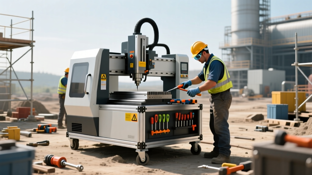 Evaluating the Cost of a CNC Machine for Safe Portable Field Work