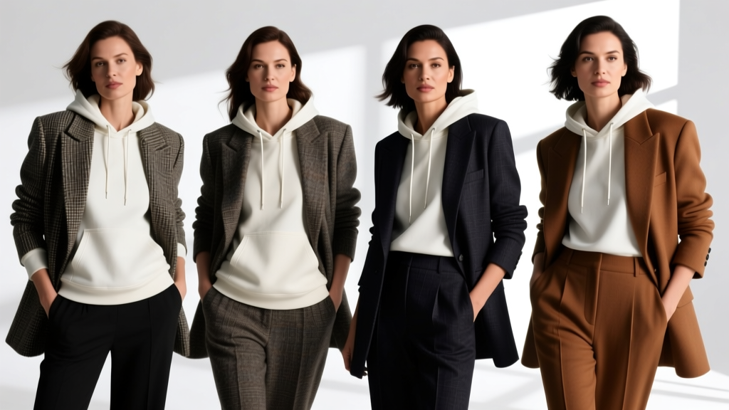 Hoodie + Blazer: The Smart Casual Science