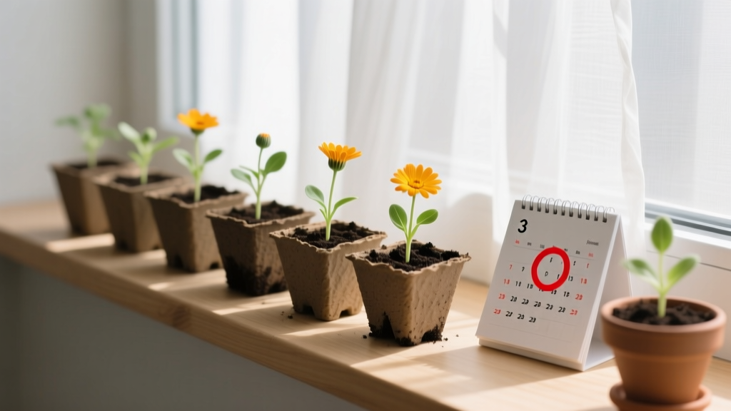 When to Plant Calendula Indoors from Seeds (2026)