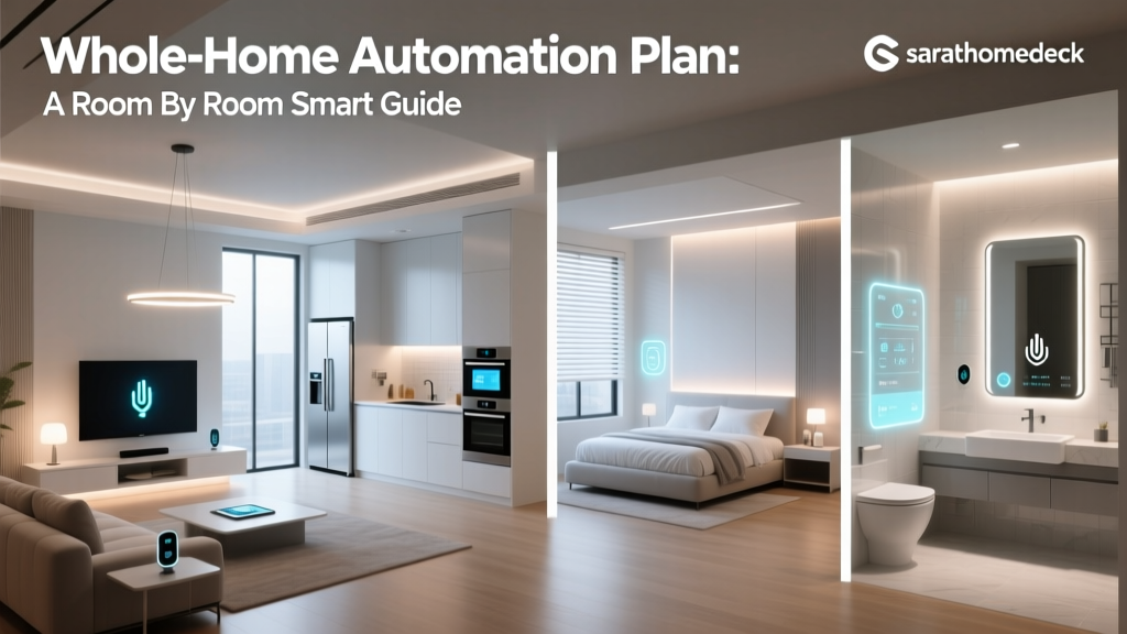 Whole-Home Automation Plan: A Room By Room Smart Guide
