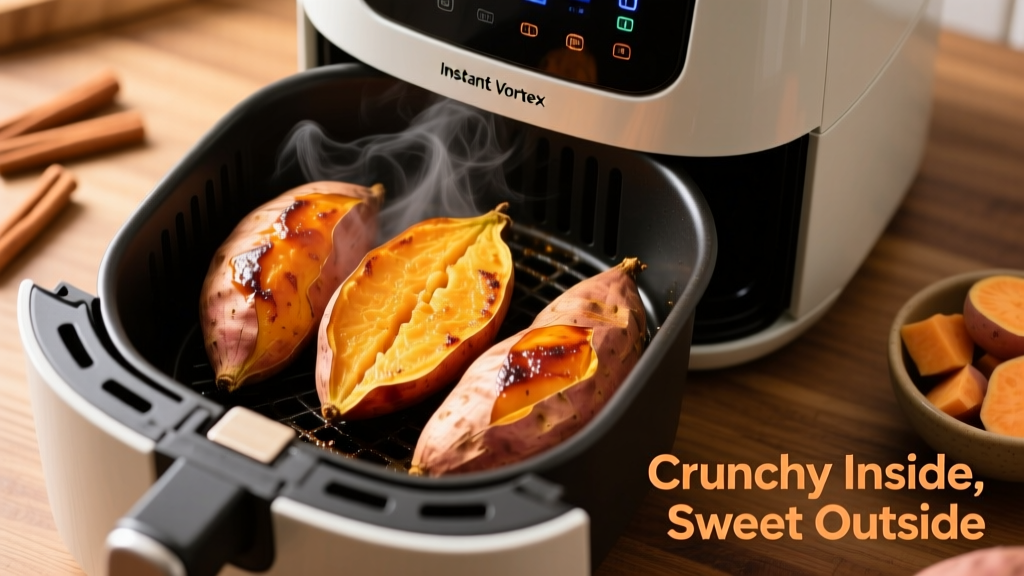 Sweet Potatoes in Instant Vortex Air Fryer: Crispy & Tender