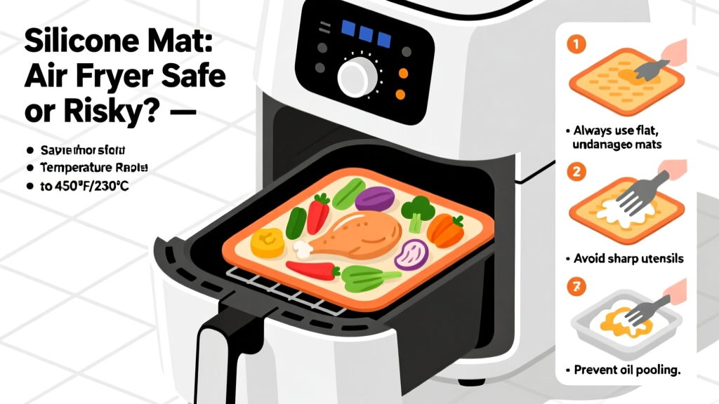 Silicone Mat in Air Fryer Oven: Safe or Risky?